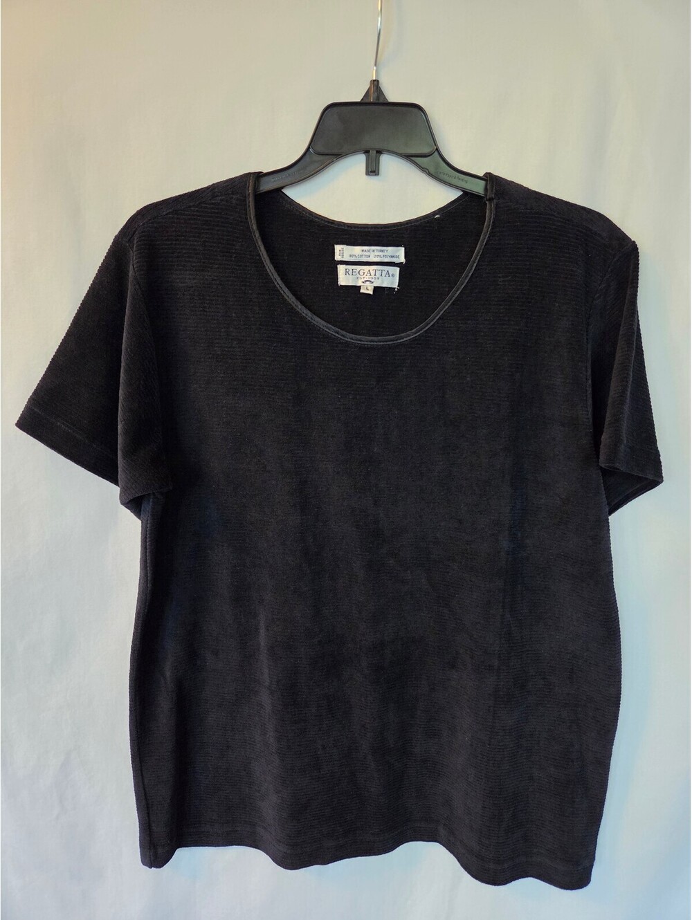 Regatta Dark Navy Short Sleeve Cotton Blend T-Shirt Large